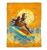Stylish and comfortable Surfing 5 18 Duvet Cover, featuring subtle surf elements for a peaceful night's sleep.